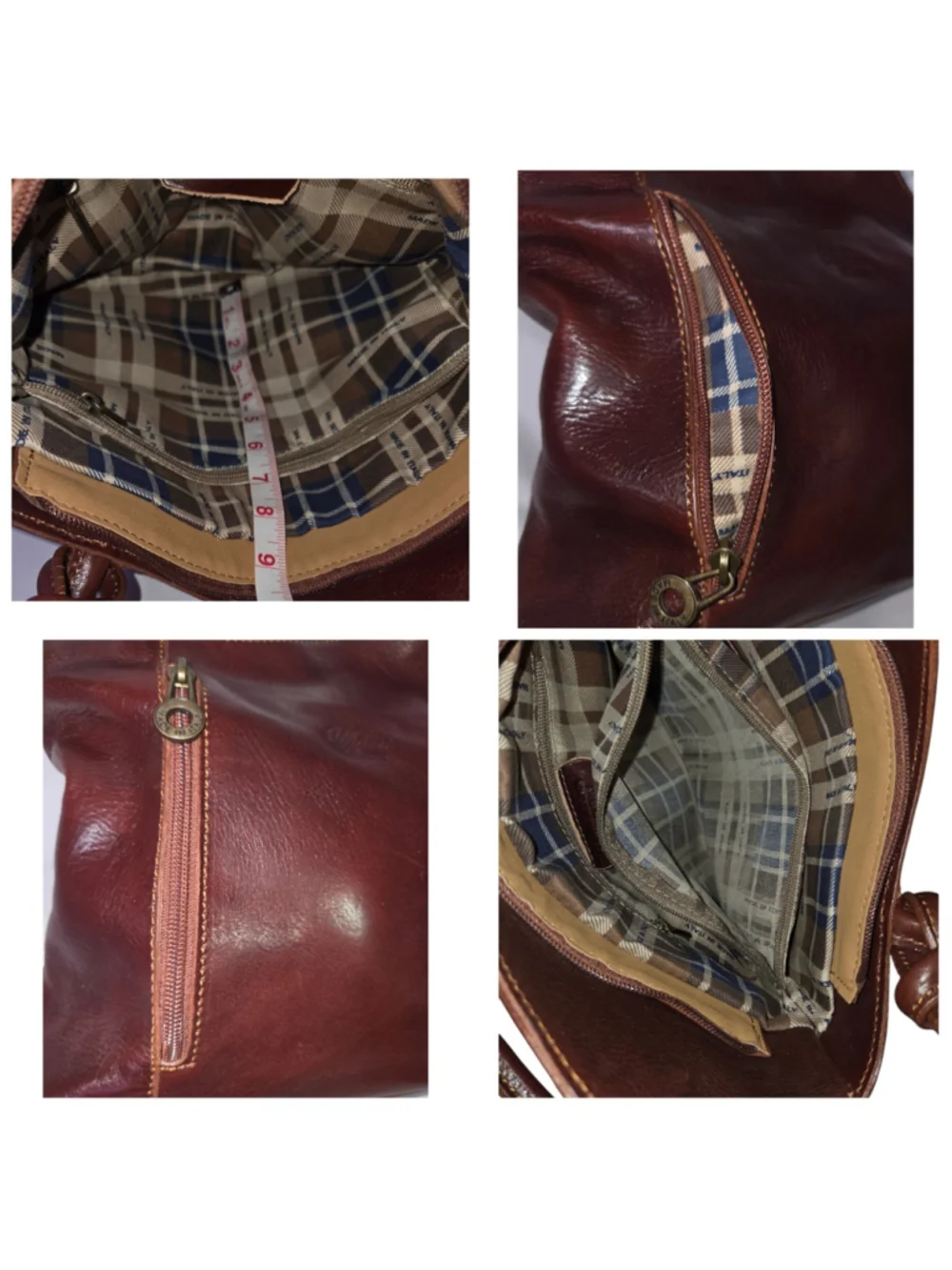 Marco Firenze Convertible Brown Leather Bag - A Versatile Essential